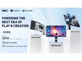 HKC Corporation invites global media, partners, and gaming enthusiasts to visit Booth 30739, South Hall 1, LVCC, at CES 2026.
