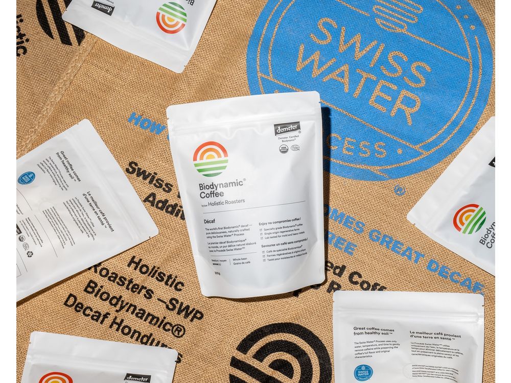 Holistic Roasters and Swiss Water® Decaffeinated Coffee Inc. Partner To Launch The World’s First Biodynamic® Decaf