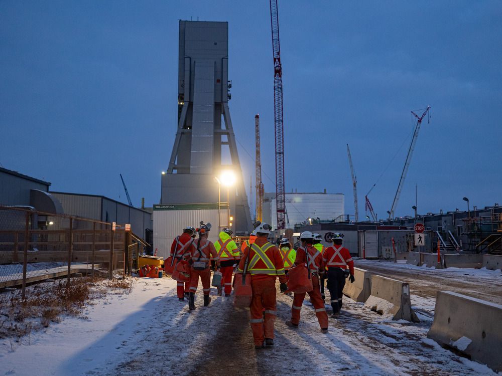 This Canadian mine is as big as a city. It has a basketball court and its chefs serve 4,000 meals daily