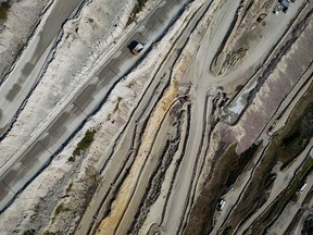 An aerial view of Teck Resources' Highland Valley Copper Mine in British Columbia.