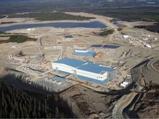 The Mount Milligan operation is a surface copper/gold mine located in central British Columbia. CREDIT: Royal Gold Inc