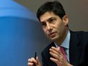 In this Thursday, Dec., 11, 2014, file photo, Kevin Warsh speaks to the media about his report on transparency at the Bank of England, in London.