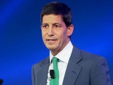 Kevin Warsh, former governor of the U.S. Federal Reserve, during the International Monetary Fund (IMF) and World Bank Spring meetings at the IMF headquarters in Washington, DC, U.S., on April 25, 2025.