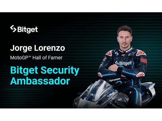 Bitget Appoints MotoGP Champion Jorge Lorenzo as the Security Ambassador of the UEX ecosystem