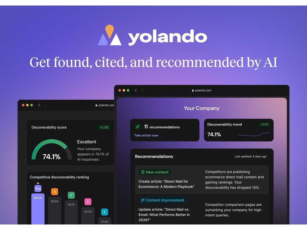 Yolando, a Competitive Intelligence and Generative Engine Optimization ...
