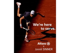 Allianz Global Brand Ambassador, Jannik Sinner