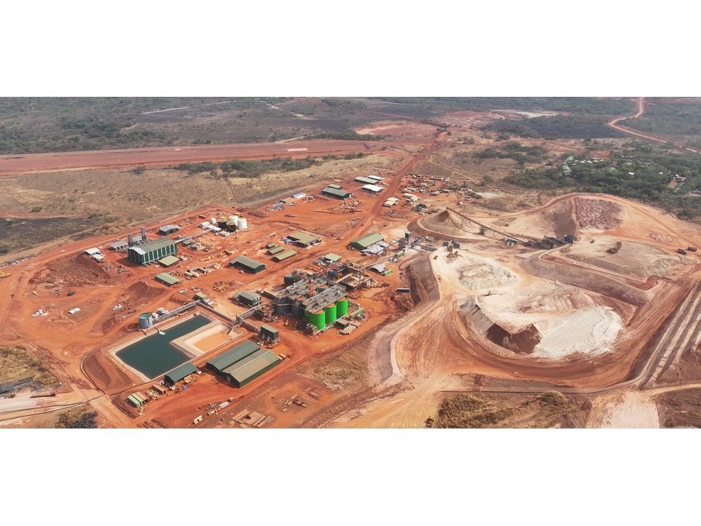 Aerial View of the Kiniero Gold Project as at 20 January 2026