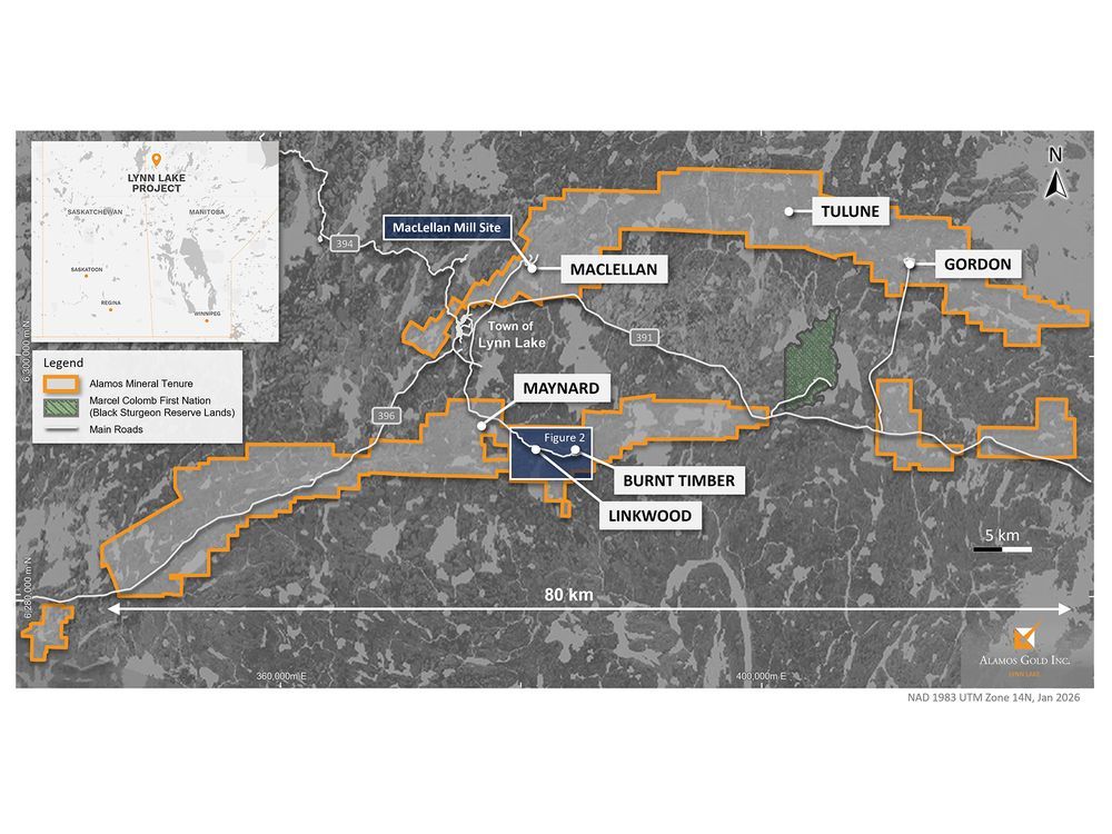 Alamos Gold Provides Exploration Update Across Key Projects Including Extending Mineralization Beyond Mineral Reserves at Lynn Lake and Intersecting High-Grade Mineralization at Qiqavik
