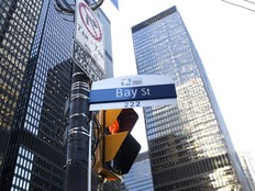 The financial district of Toronto, Ont.