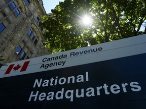 The Canadian Revenue Agency's national headquarters in Ottawa.