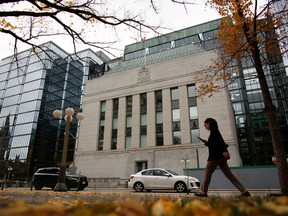 The Bank of Canada building in Ottawa.