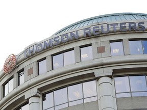 The offices of Thomson Reuters stand in Stamford, Connecticut, U.S.