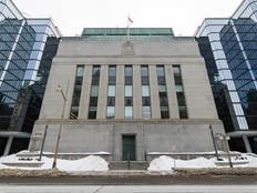 Bank of Canada building photographed in Ottawa on Wednesday, Feb. 18, 2026.
