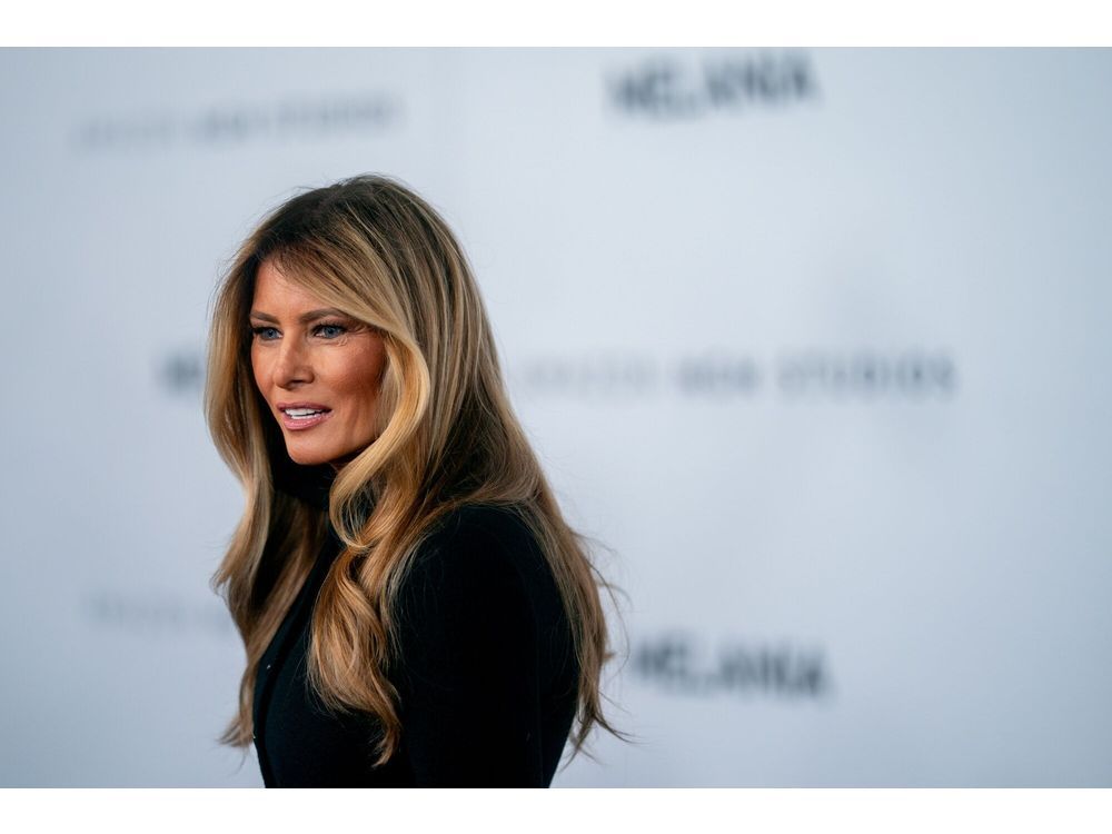 First Lady Melania Trump arrives for the world premiere of 'Melania' at the Kennedy Center in Washington on Jan. 29.
