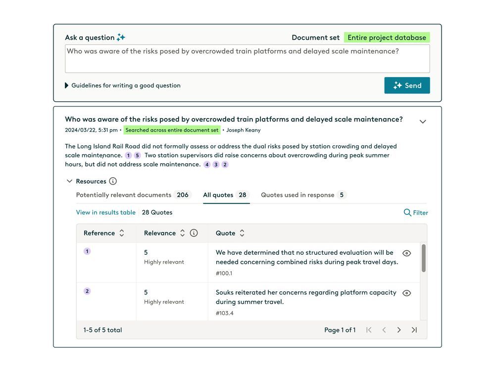  early case assessment, production review, deposition prep and trial readiness.