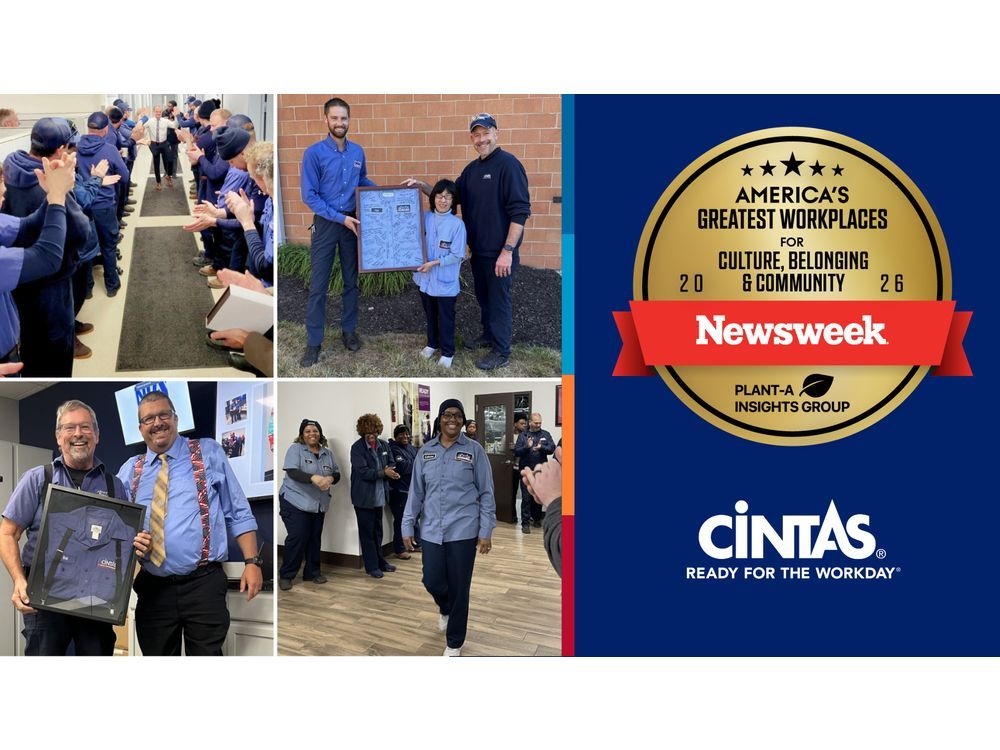 Earning a spot on the 2026 list highlights Cintas' commitment to maintaining a positive workplace culture for all employee-partners.