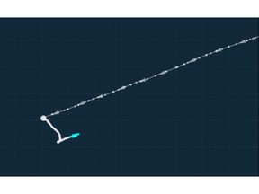 The Sea Horse, a tanker thought to be carrying Russian fuel, turns away from Cuba.