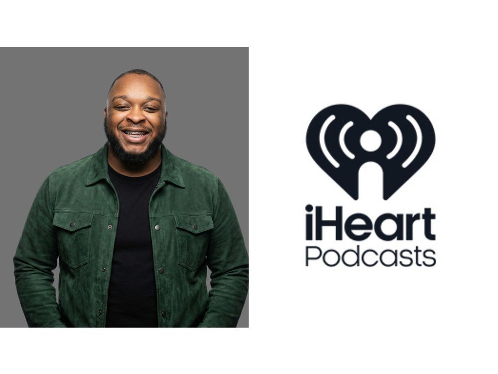 JAY WALKER HEADSHOT & IHEARTPODCAST LOGO