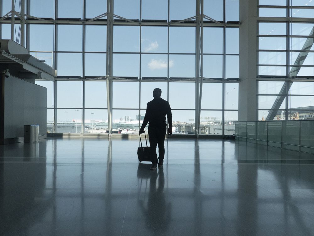 Canadian air travel to the U.S. drops for the 11th straight month