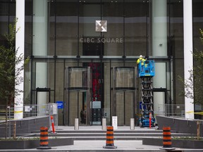 CIBC Square at 81 Bay Street in Toronto, Ont.