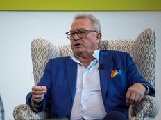 Clive Johnson, chief executive of B2Gold Corp., during an interview in Cape Town, South Africa, 2025.