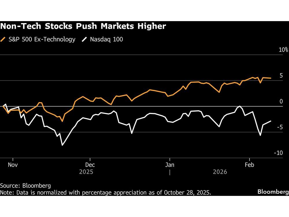 Tech Volatility Underscores Push to Diversify in US Stock Market