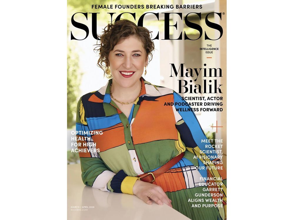 The March/April print edition of SUCCESS® has officially arrived at newsstands, centered on the theme of Intelligence. Headlined by actress and neuroscientist Mayim Bialik, this issue moves beyond theory to offer readers a tactical look at mental wellness, professional innovation and cognitive edge.