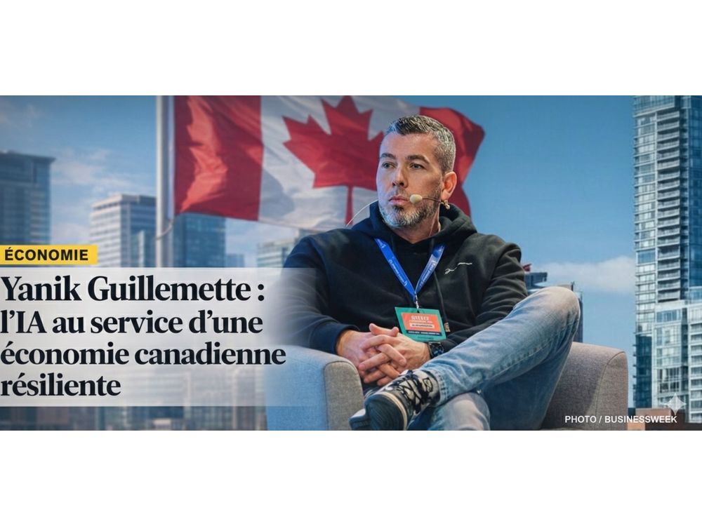 Yanik Guillemette speaks about the strategic role of artificial intelligence in improving the productivity and resilience of the Canadian economy, in a context of economic and technological transformation.