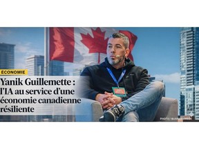 Yanik Guillemette speaks about the strategic role of artificial intelligence in improving the productivity and resilience of the Canadian economy, in a context of economic and technological transformation.