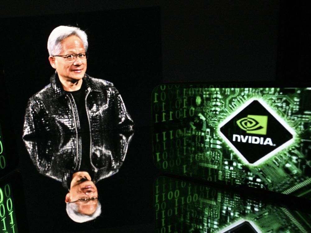 Jensen Huang touted his own company’s historic results and said that the industry is only at the beginning of a large growth run.