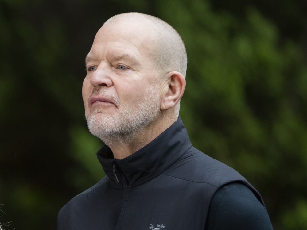 Chip Wilson attends a B.C. Parks Foundation reveal.