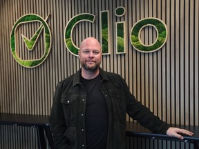 Clio chief executive Jack Newton at the company’s headquarters in Burnaby, B.C.