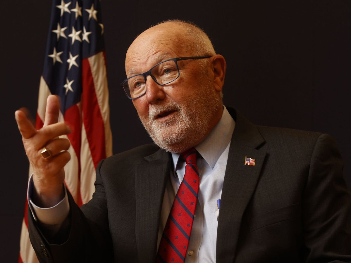 Pete Hoekstra, U.S. Ambassador to Canada, during an interview at the US Embassy in Ottawa