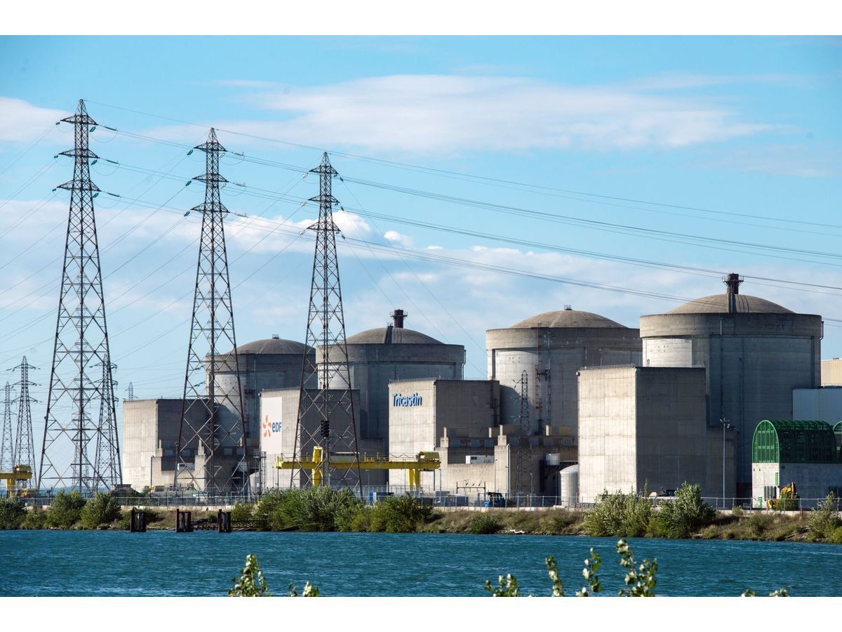 The Tricastin Nuclear Power Plant, operated by EDF, in Saint-Paul-Trois-Chateaux, France.