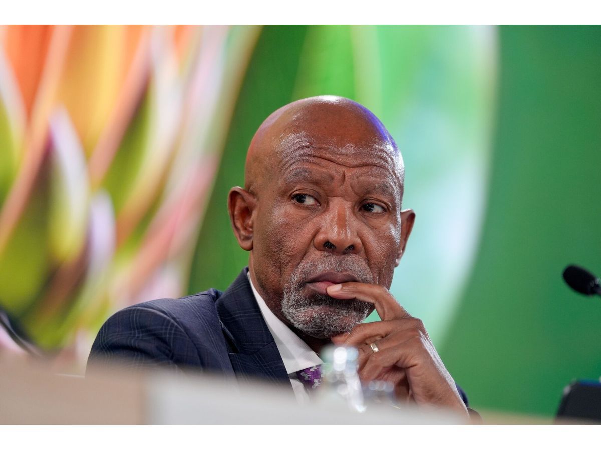 Lesetja Kganyago, governor of South Africa's Reserve Bank.