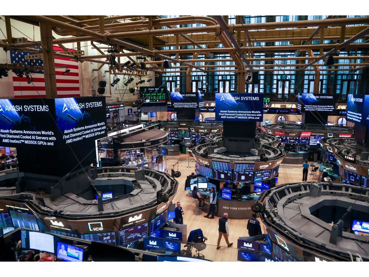 Stocks fall as oil spikes.