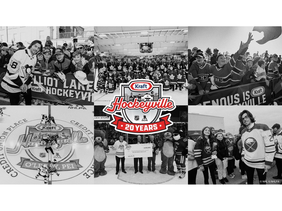 Kraft Hockeyville Reveals Taber, AB and Tumbler Ridge, BC as Top Two Finalists in 20th Anniversary Year
