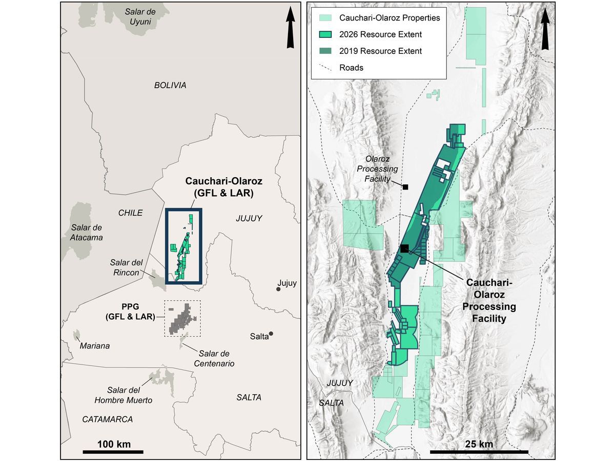 Lithium Argentina Expands Cauchari-Olaroz Resource Estimate; Supports Stage 2 Development Plan