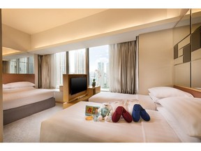 Accommodating up to 4, Dorsett Mongkok's Family Quad Room is a popular choice for family travellers or groups of friends.