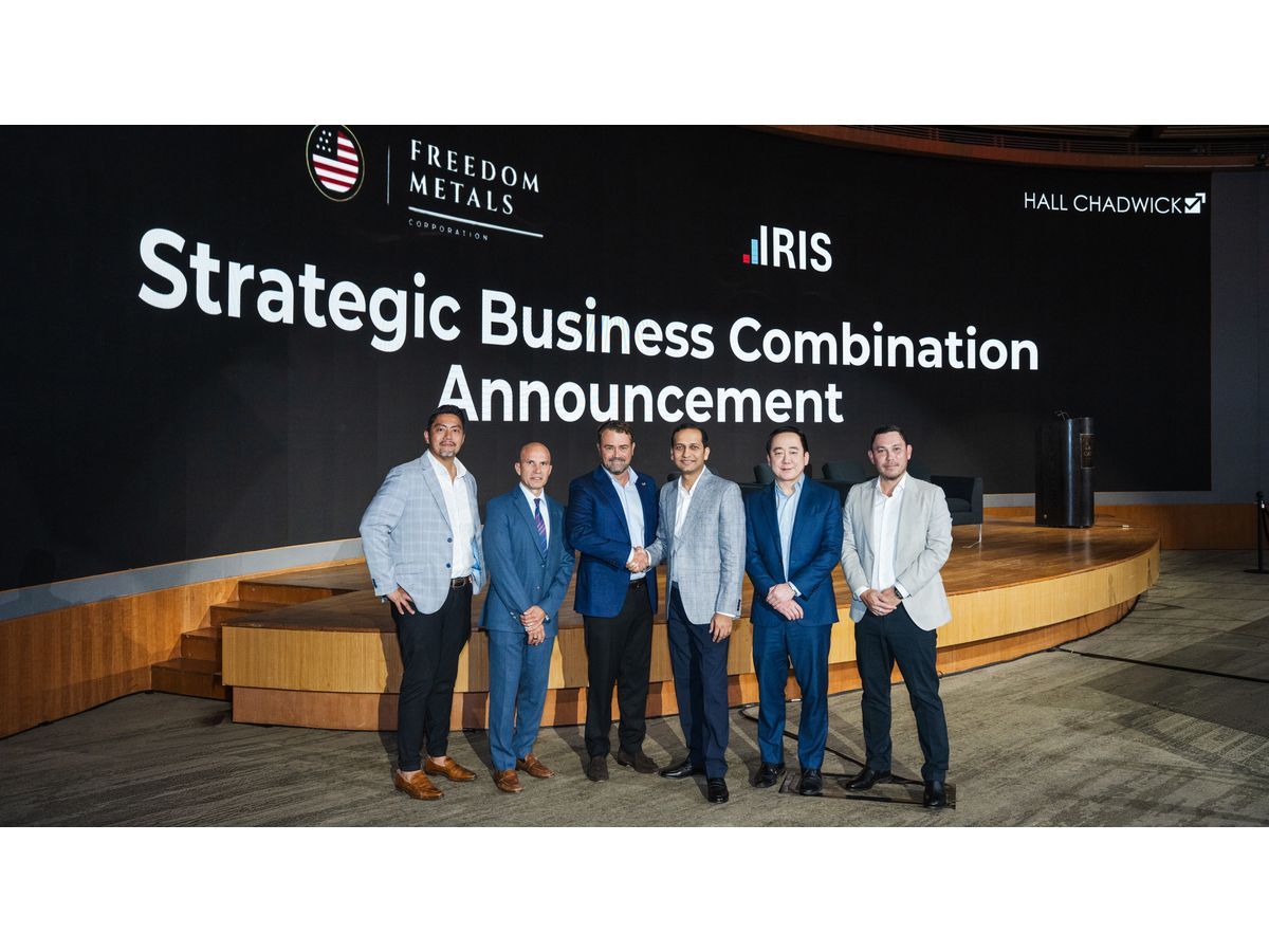 SPAC CEO Sumit Mehta with Timothy Morrison of American Tungsten & Antimony Ltd