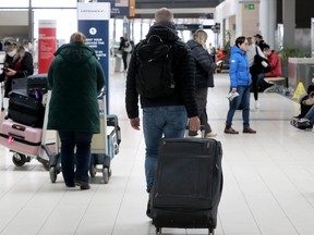 Air traffic to the United States fell 10.2 per cent in February from the same month in 2025.