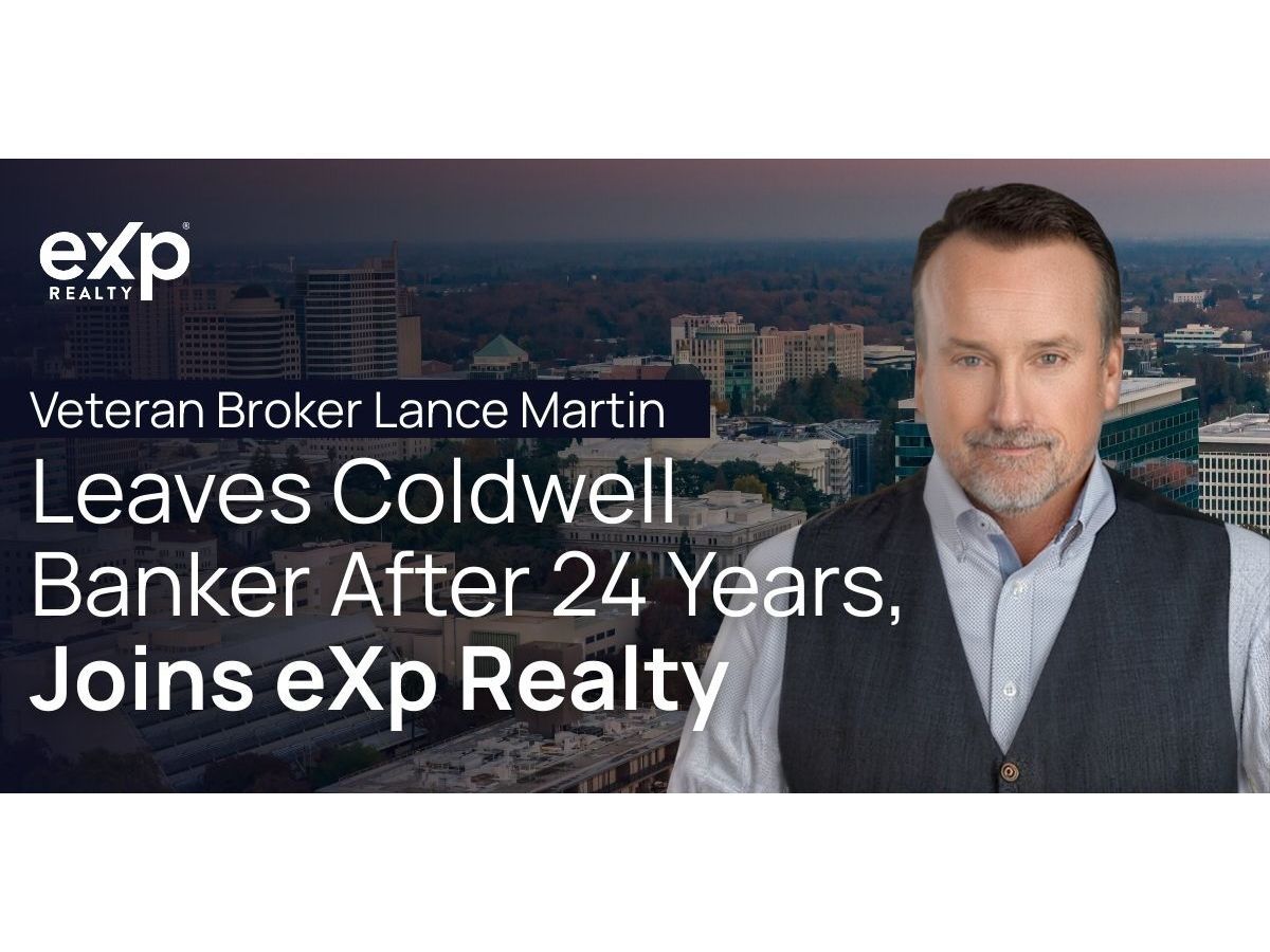 Southern California broker and team leader Lance Martin is taking the next chapter of his nearly 40-year real estate career to eXp Realty.