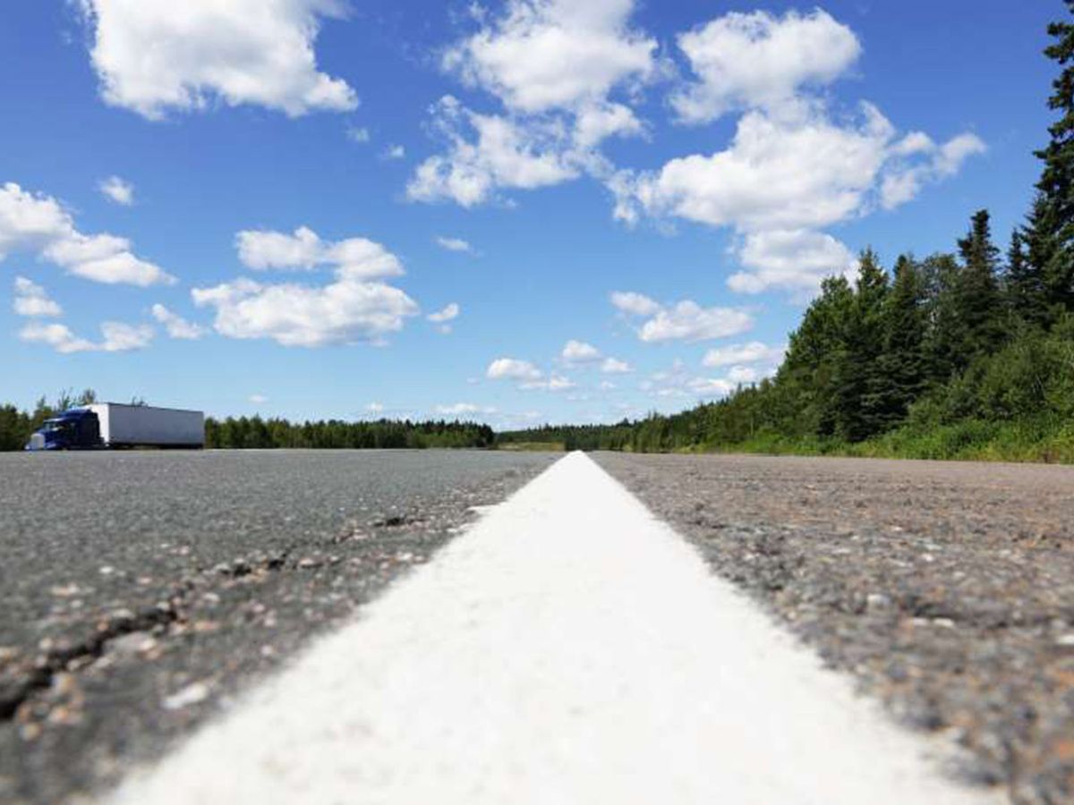 A file photo of the Trans Canada Highway in New Brunswick