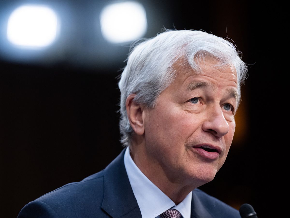 JPMorgan Chase Chairman and CEO Jamie Dimon testifies during a Wall Street oversight hearing by the Senate Banking, Housing, and Urban Affairs committee on Capitol Hill in Washington, DC, December 6, 2023.