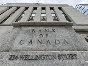 The head office of the Bank of Canada located at 234 Wellington Street in Ottawa.