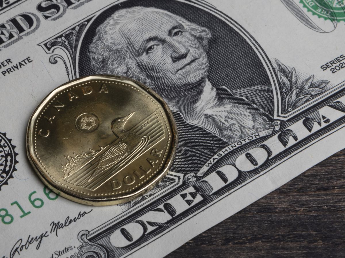 The Canadian dollar and United States of America dollar, Wednesday March 5, 2025.