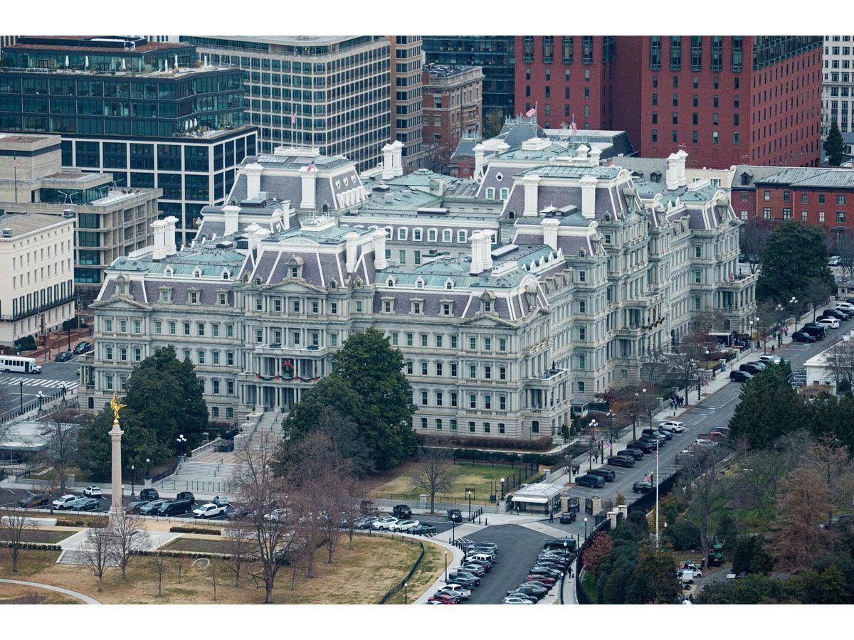The Eisenhower Executive Office Building in Washington, DC