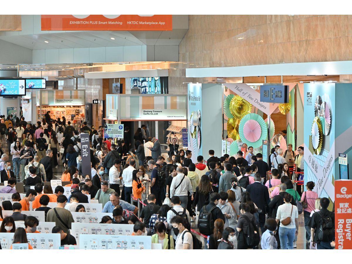 Hong Kong's Creative Industries Shine at Seven HKTDC Lifestyle Fairs