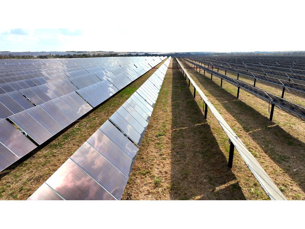 Blevins Solar Project in Falls County, Texas