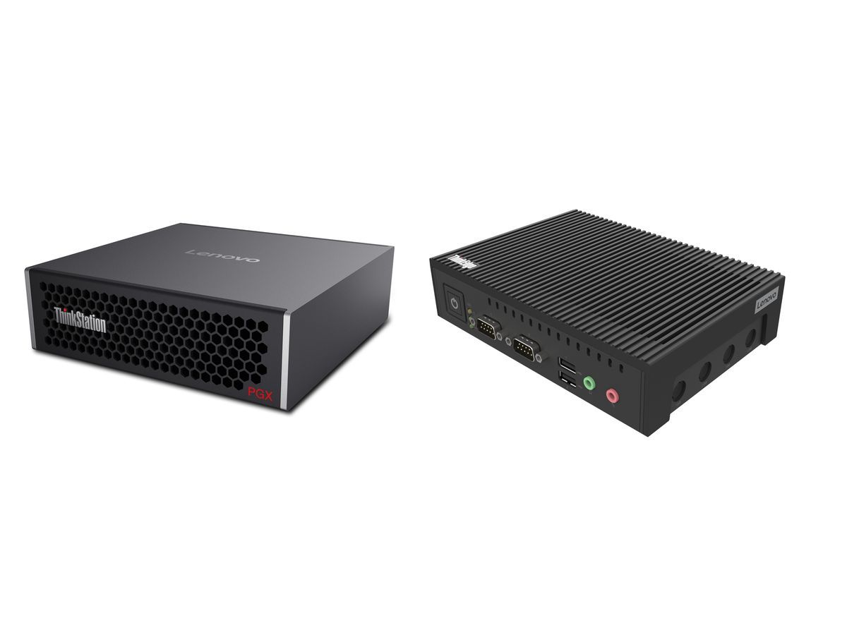 ThinkStation PGX and Lenovo ThinkEdge Solution 2